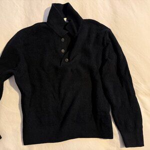 CLASSIC GAP KIDS COWL NECK COLLARED COTTON SWEATER SIZE 6-7 (SMALL)